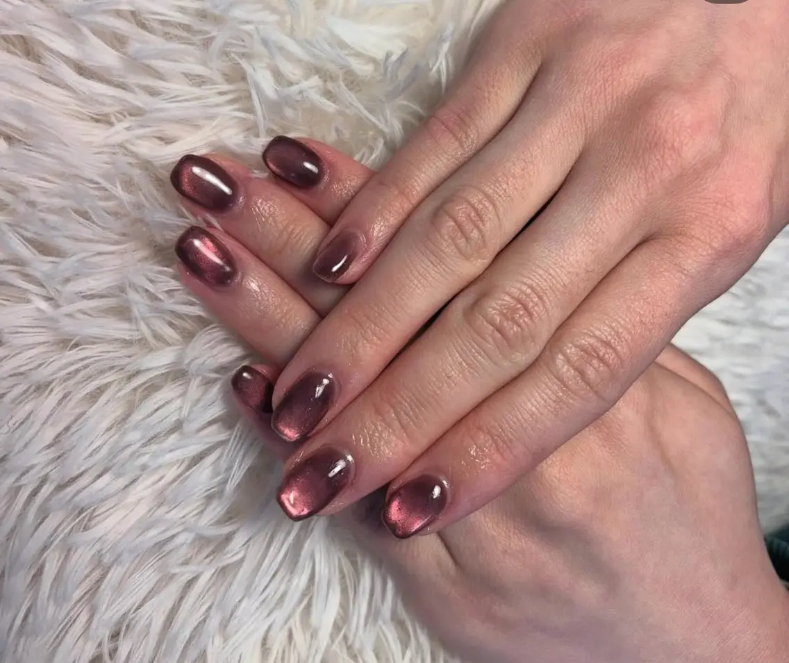 ハンドnail♡マグネットカラーの写真