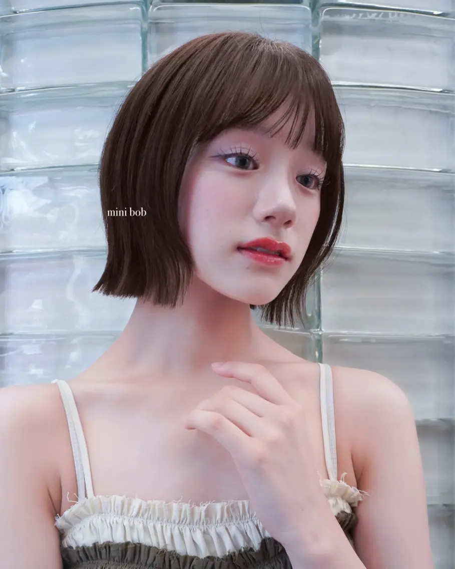 ショート カット おしゃれボブ/暖色 カラー🧶いろはのヘアスタイル