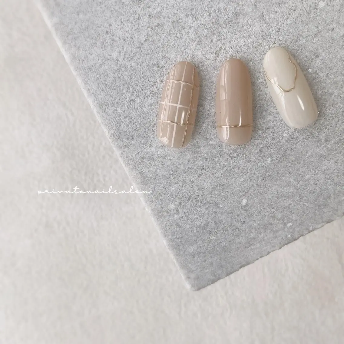 カラー ハンドネイル Liebe nailのネイルデザイン