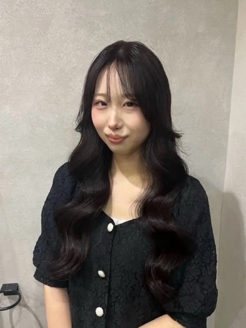 ロング ヘアカラー トリートメント 藤原史江 / DECOHAIRのヘアスタイル
