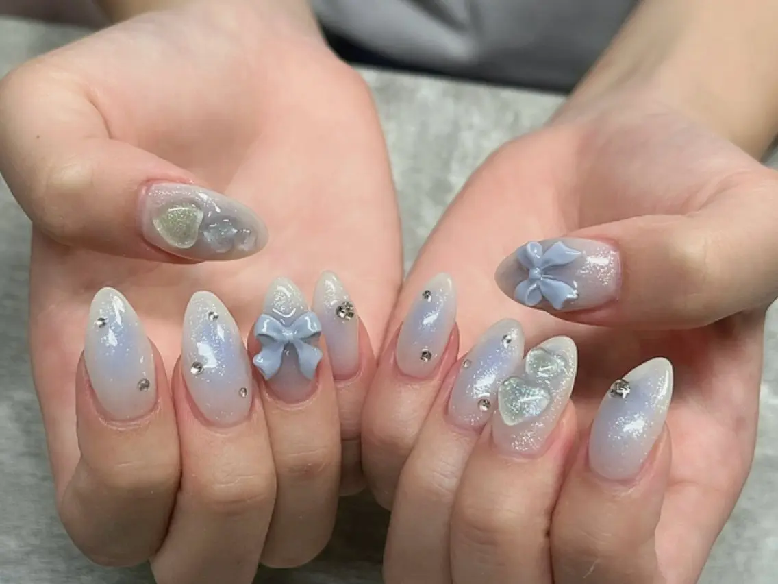 ネイル 【Zina京都駅前】 きぬがわ らむのネイルデザイン