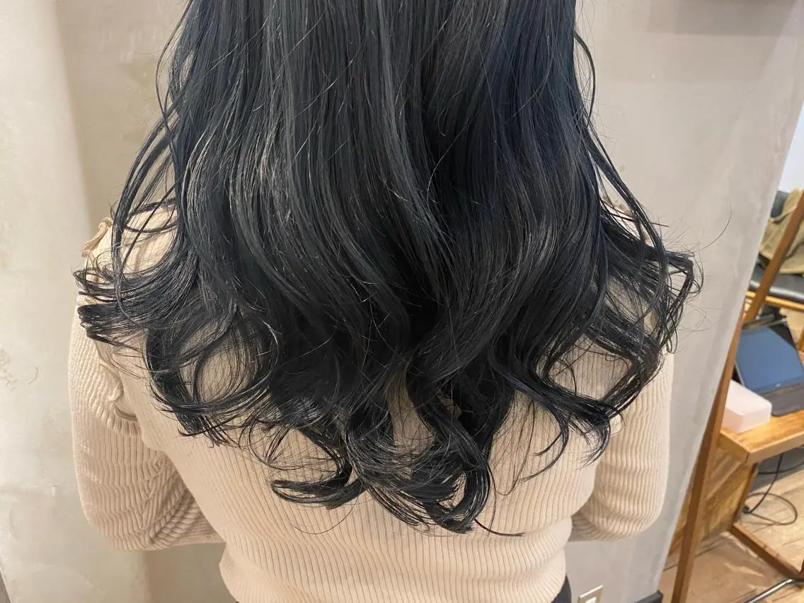 セミロング カット ヘアカラー トリートメント 新宿/顔周りカット +レイヤー=しずく♩のヘアスタイル