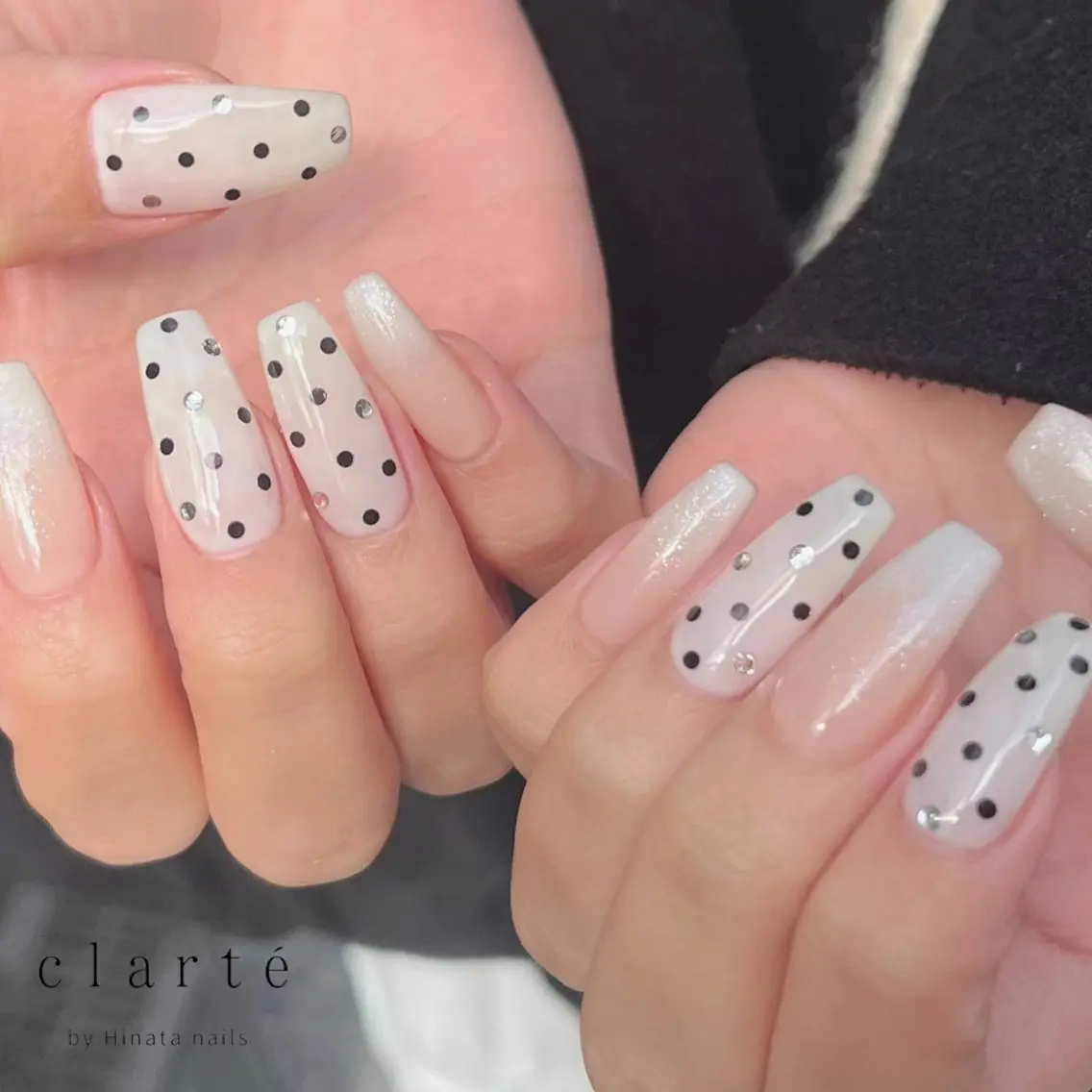 ネイル ハンドネイル 【LaCLARTE】 京橋各線駅ﾁｶ🩶のマツエク・マツパデザイン