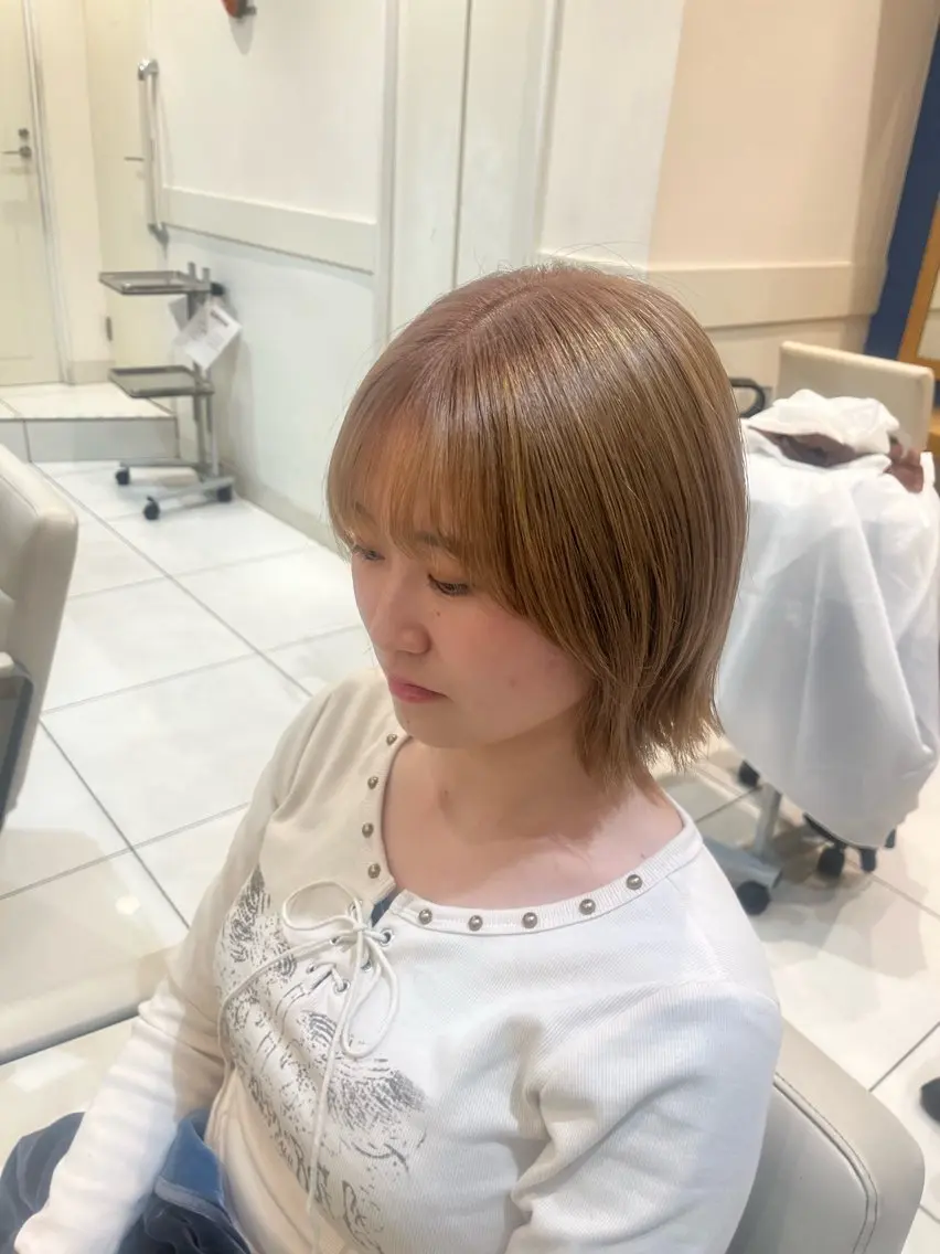 【土日祝限定】💎カット＋カラー（別途ロング料金）💎の写真