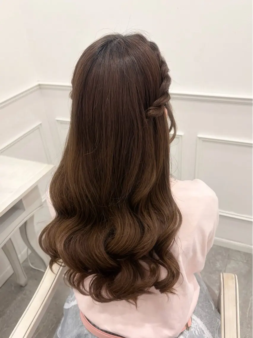 ロング 木村 しずかのヘアスタイル