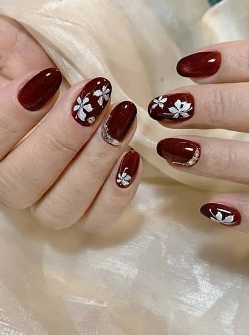 ネイル アートネイル 成人式 ジェルネイル ニュアンスネイル ネイルチップ Kora Nailのネイルデザイン