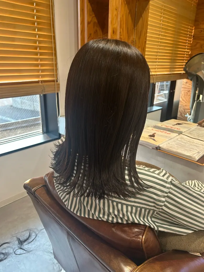 ミディアム adorable 樋口円のヘアスタイル