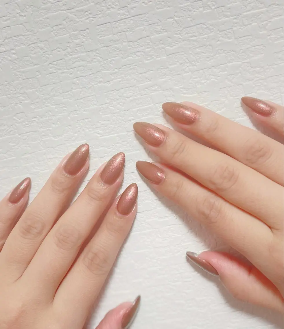 ネイル オーロラネイル 長さ出し フットネイル 韓国ネイル ラメ(グリッター) ハンドネイル 👍thumbs up nail👍のネイルデザイン
