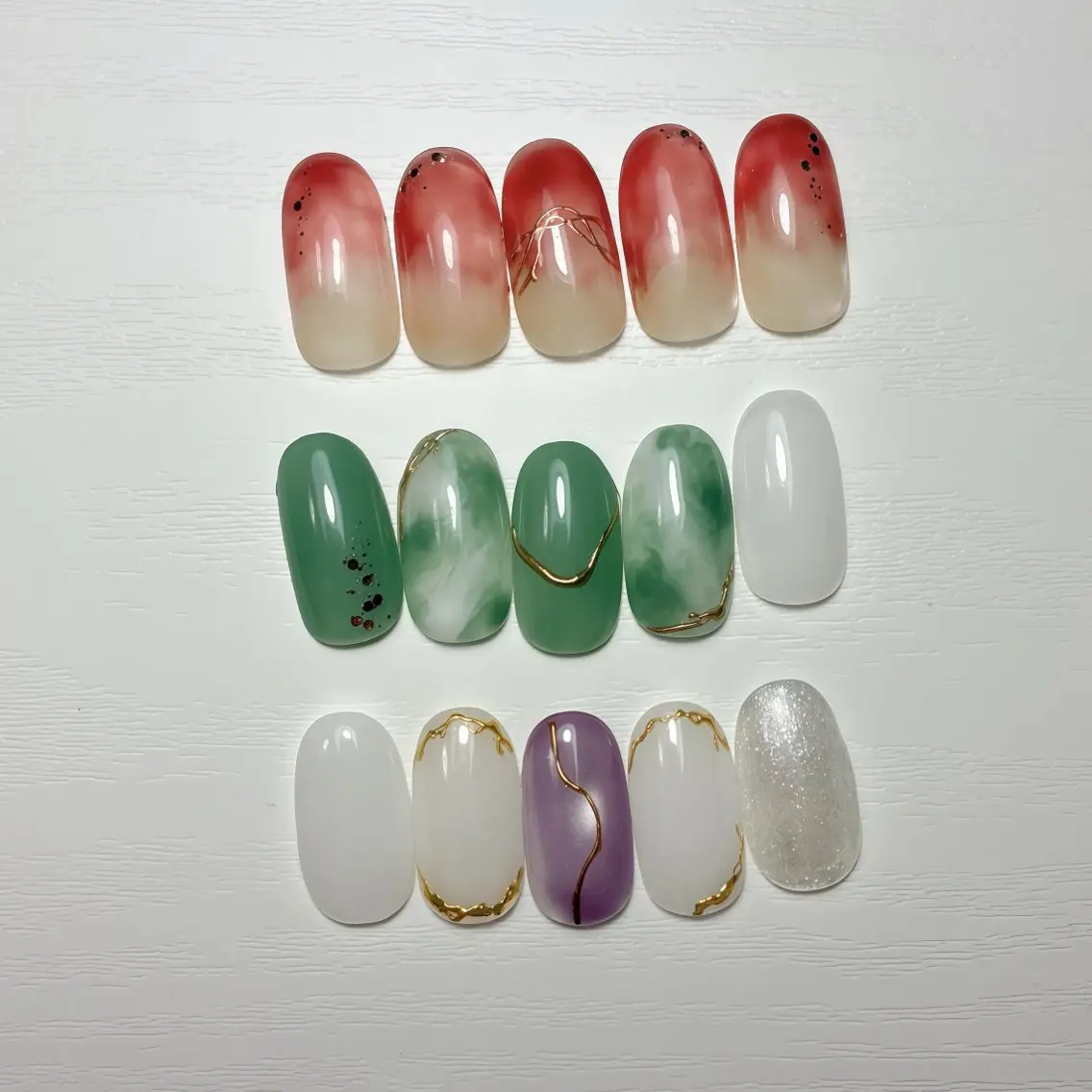 ネイル フットネイル 氷ネイル・うるうるネイル マグネットネイル ニュアンスネイル シンプルネイル ハンドネイル nail salon anoneのネイルデザイン