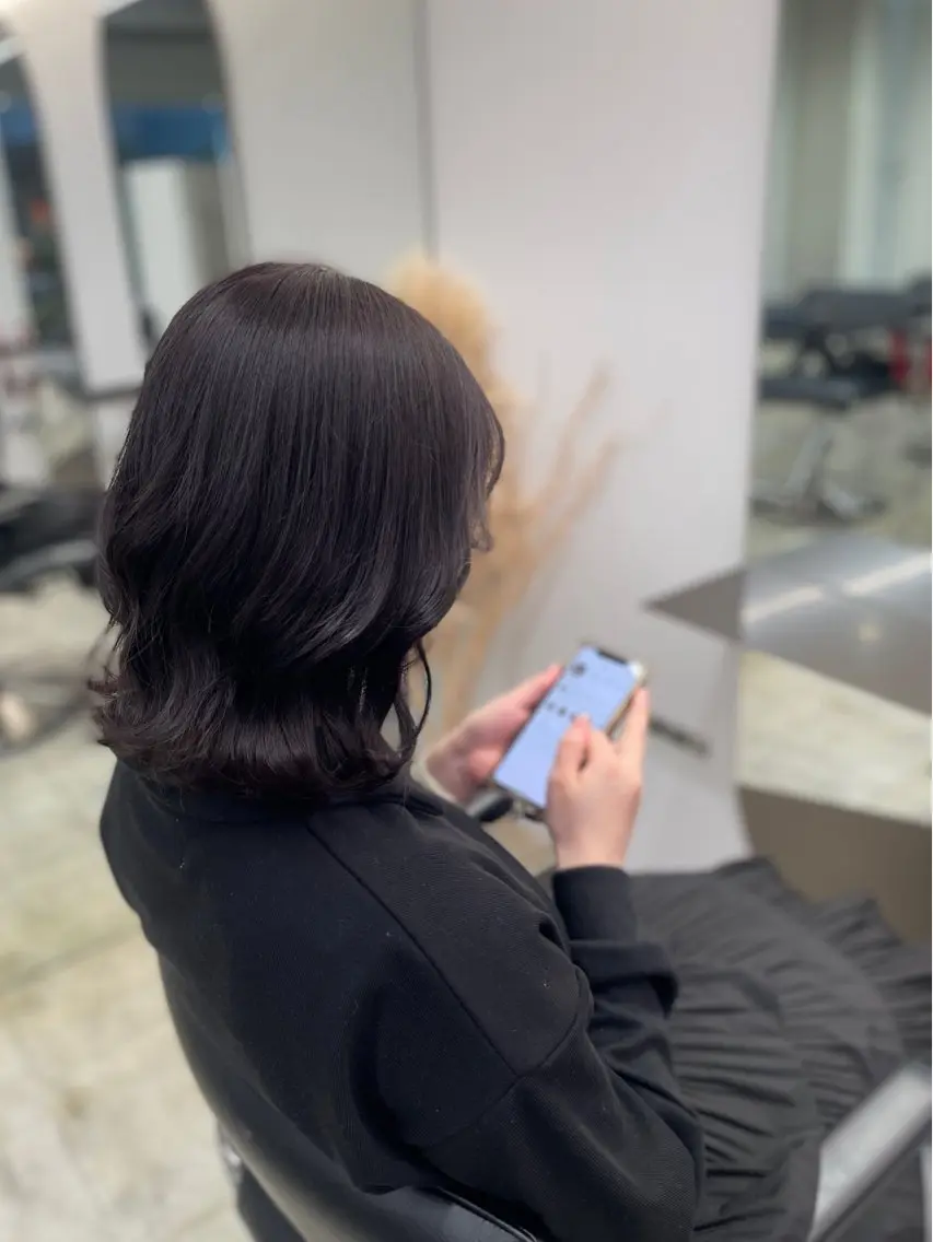 ミディアム 🤍ショート 🤍NANAMI🤍のヘアスタイル