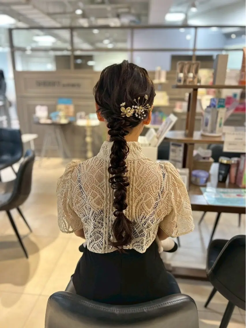 ヘアアレンジ あみ🐈‍⬛/着付け /縮毛矯正✨のその他イメージ