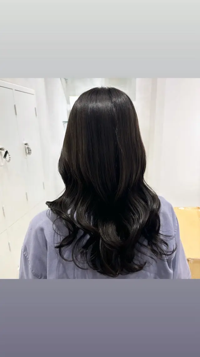 セミロング カット トリートメント hina /髪質改善/カラーのヘアスタイル
