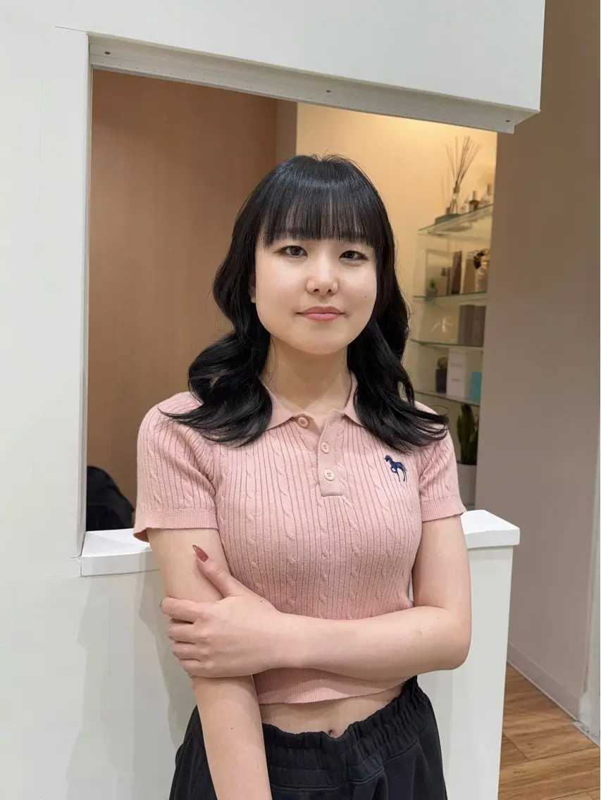 カラー ダークグレー ダークグレージュ グレージュ ヘアカラー 山部 竜輝のヘアスタイル
