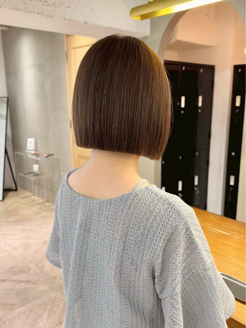 ショート カラー あやか🩰 カラーモデル/栄のヘアスタイル