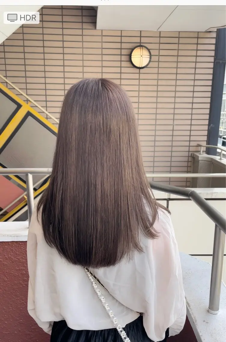 ミディアム カラー ベージュカラー ミルクティーベージュ トリートメント ヘアカラー トリートメント Joshua /パーソナル髪質改善のヘアスタイル