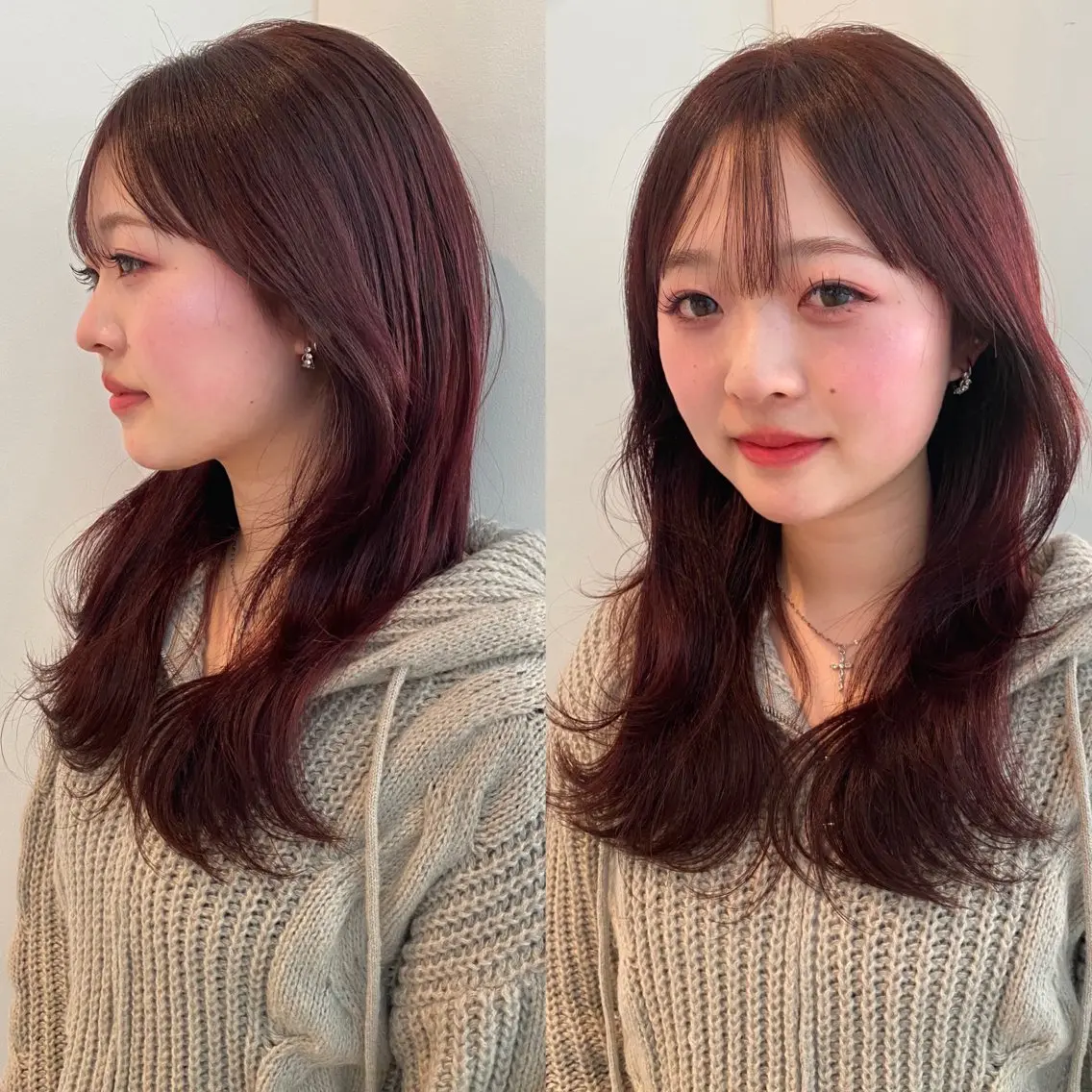 ロング カラー ブリーチ ブリーチなしカラー カット ヘアカラー ヘッドスパ mai / linoah˚✧のヘアスタイル