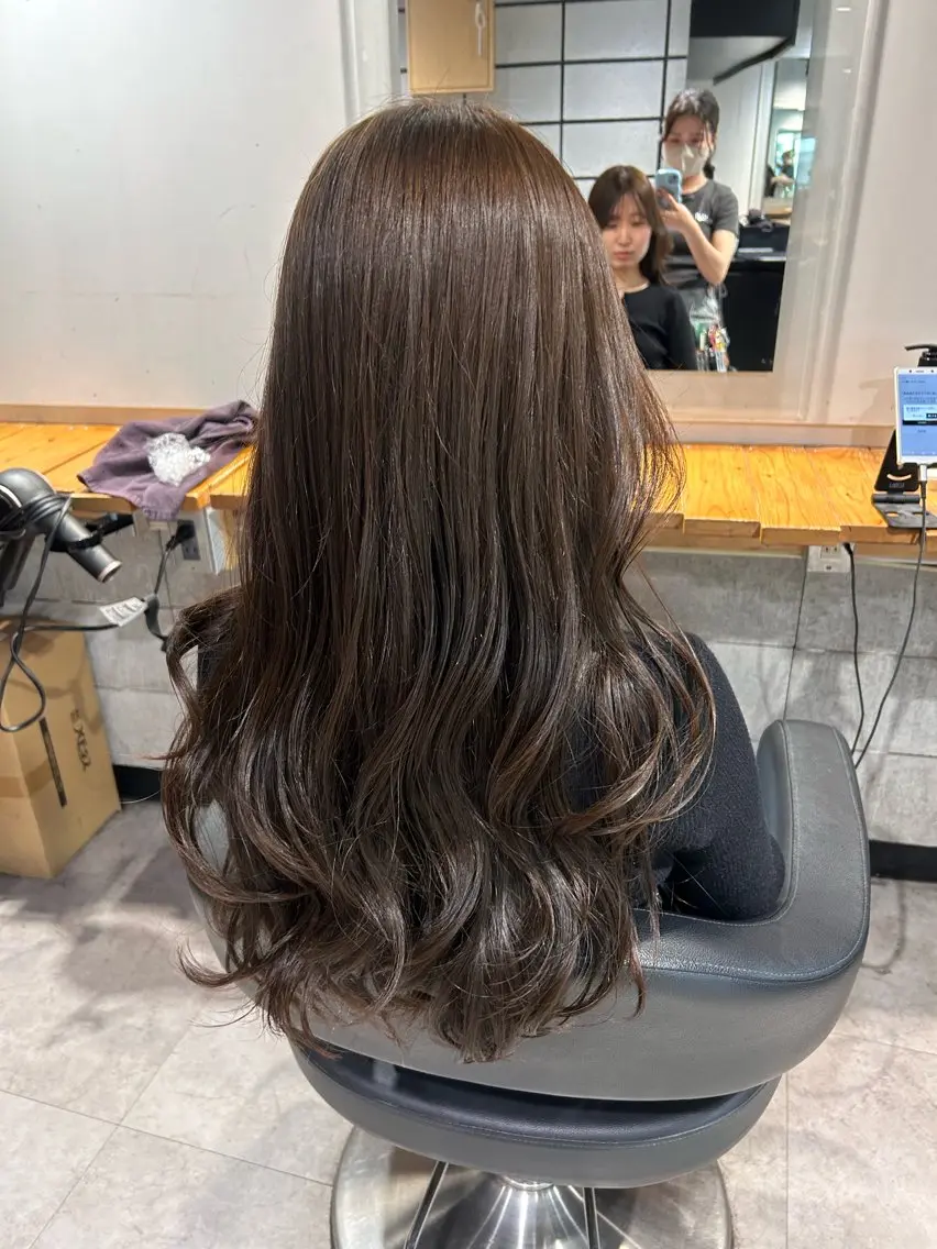 ロング カット ヘアカラー ヘッドスパ レイヤーStyle 🪽菜々実のヘアスタイル