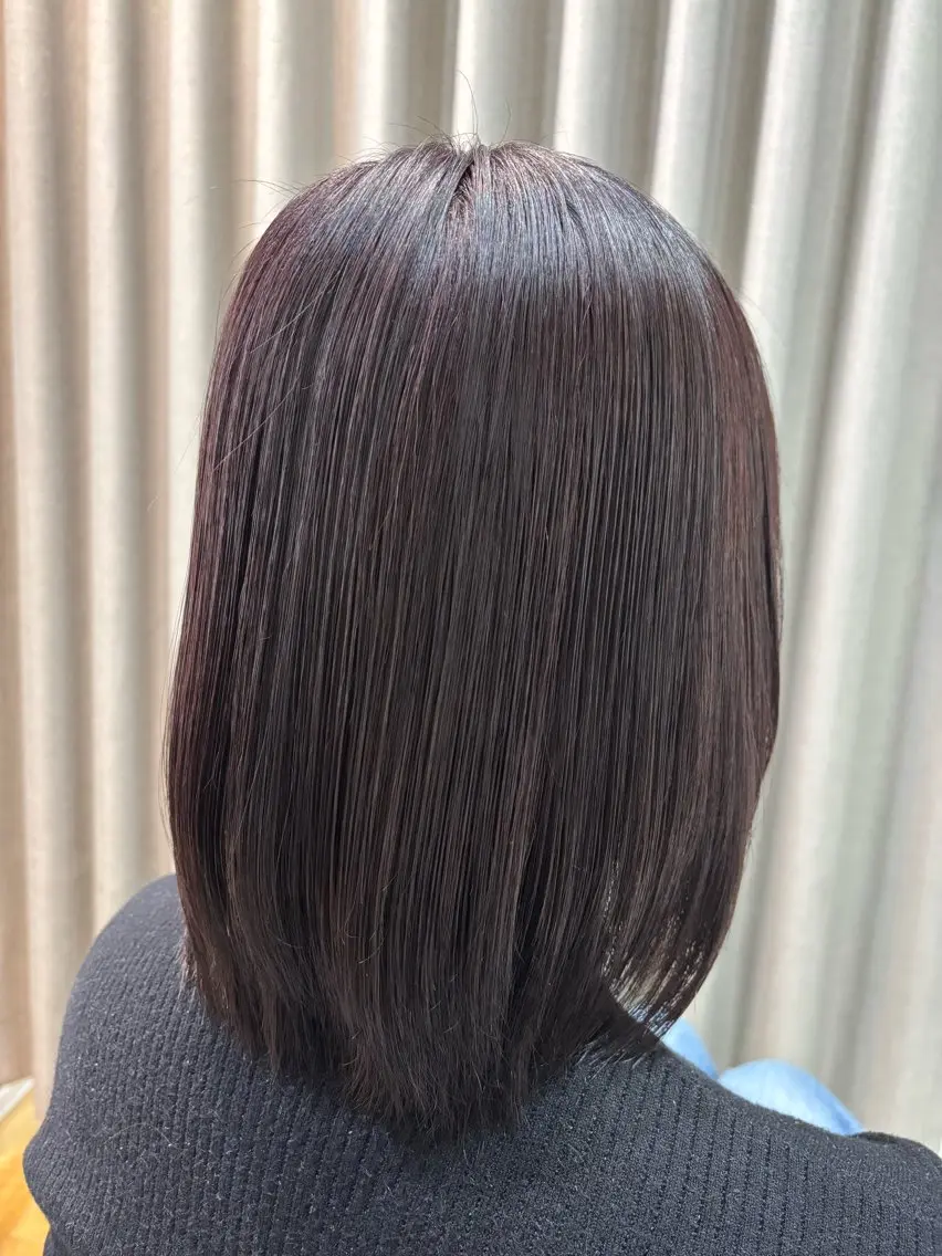 ショート カラー ラベンダーカラー 🤍美髪縮毛/髪質 改善/池上夏凜🤍のヘアスタイル