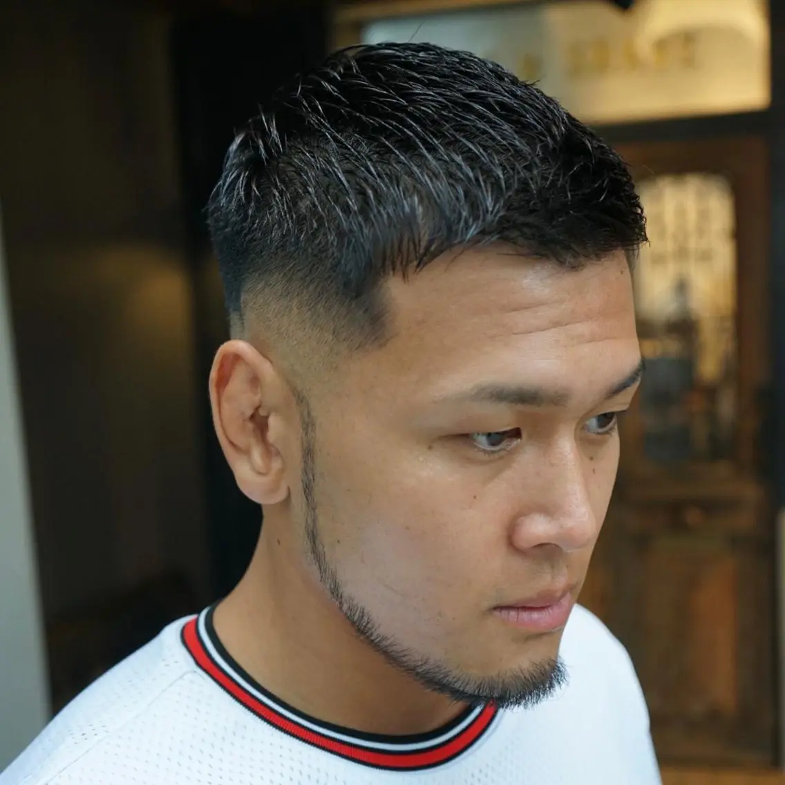 メンズ ビジネス フェードカット スキンフェード 💈AOTA KEISHI💈のヘアスタイル