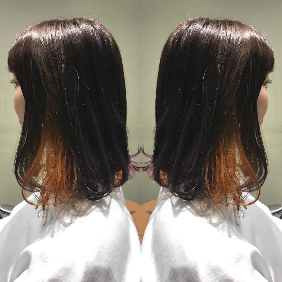 ミディアム カラー パーマ ヘアアレンジ メンズ キッズ ネイル マツエク・マツパ メンズブリーチ ブリーチ サロンドミルク 原宿のヘアスタイル