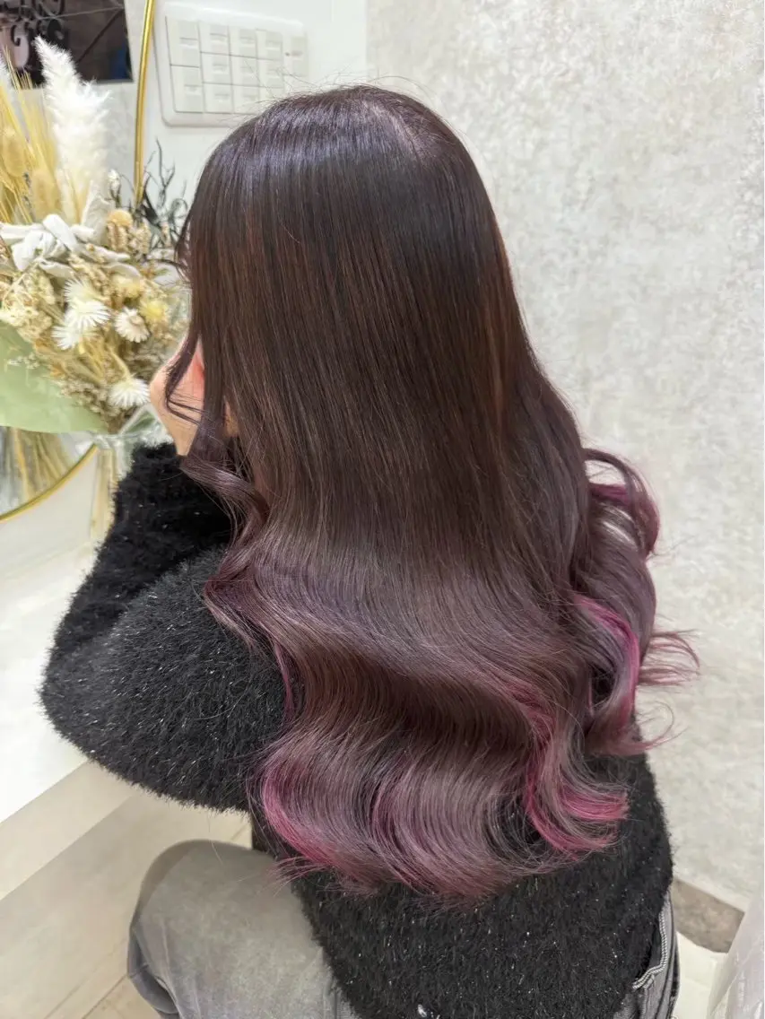 カラー ヘアカラー トリートメント 🍀みちか🍀 lovis💕大宮のヘアスタイル