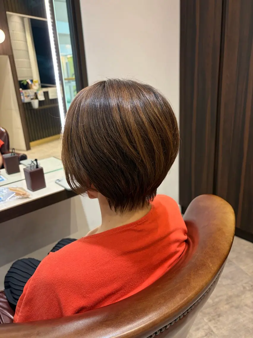 ショート 竹内 美優のヘアスタイル
