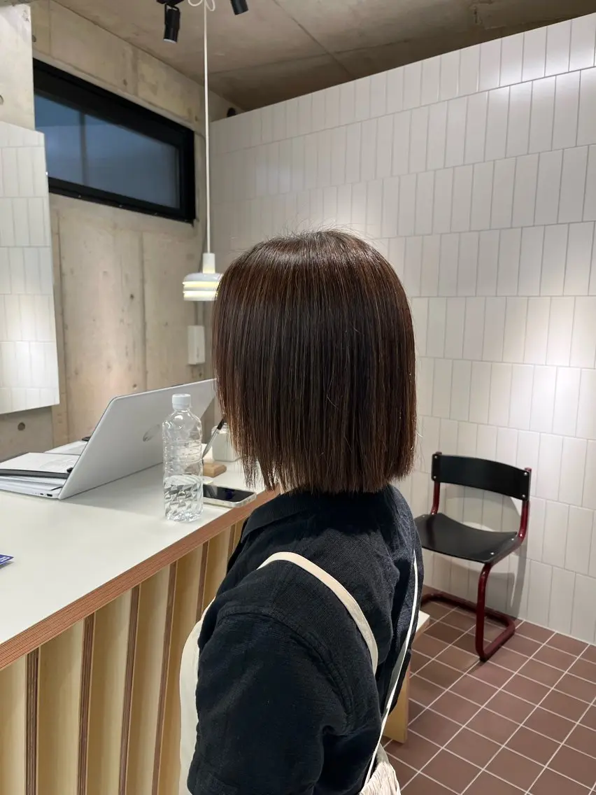 ショート パーマ カット 縮毛矯正 髪質改善／レイヤー／ 🐈Yokotaのヘアスタイル