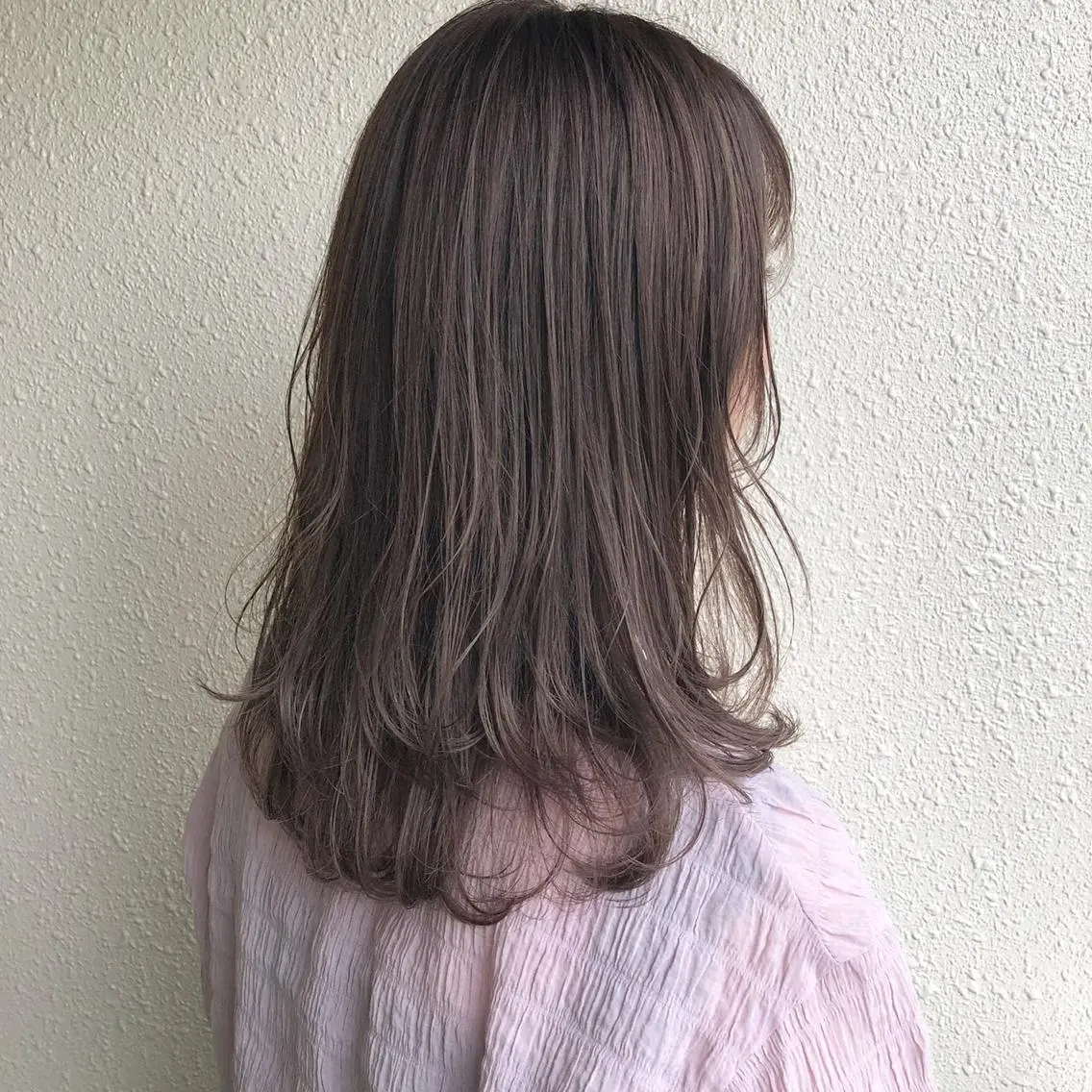 ロング ハイライト kiyono ⭐︎ダブルカラーのヘアスタイル