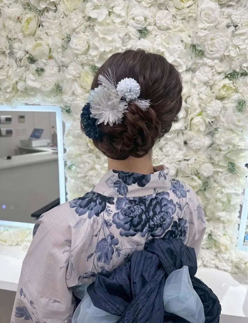 ロング ヘアアレンジ ヘアセット ベルグロー 原宿👸のヘアスタイル