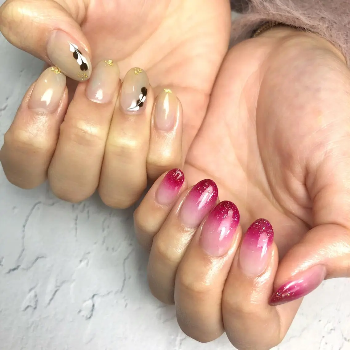 ネイル バレンタイン DARIA Nailsのネイルデザイン