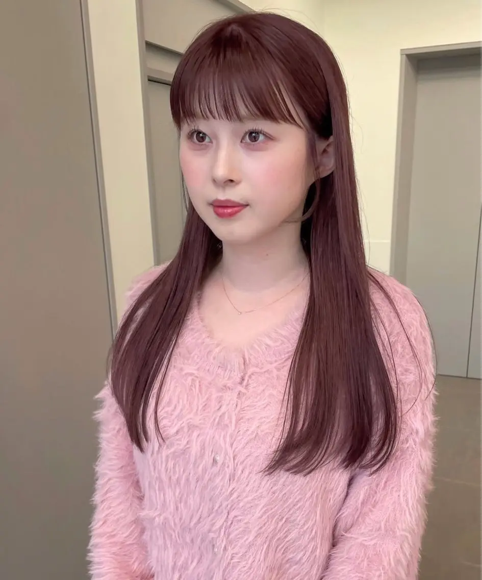【前髪うねり対策】前髪ストレート(アイロンあり)+カットの写真