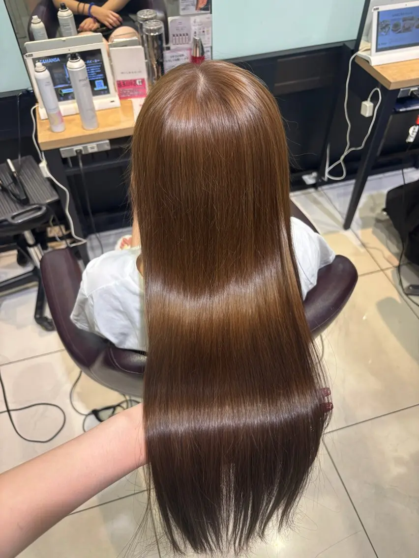ロング カラー ヘアカラー 透明感ダブルカラー/ レイヤー💕miyuのヘアスタイル