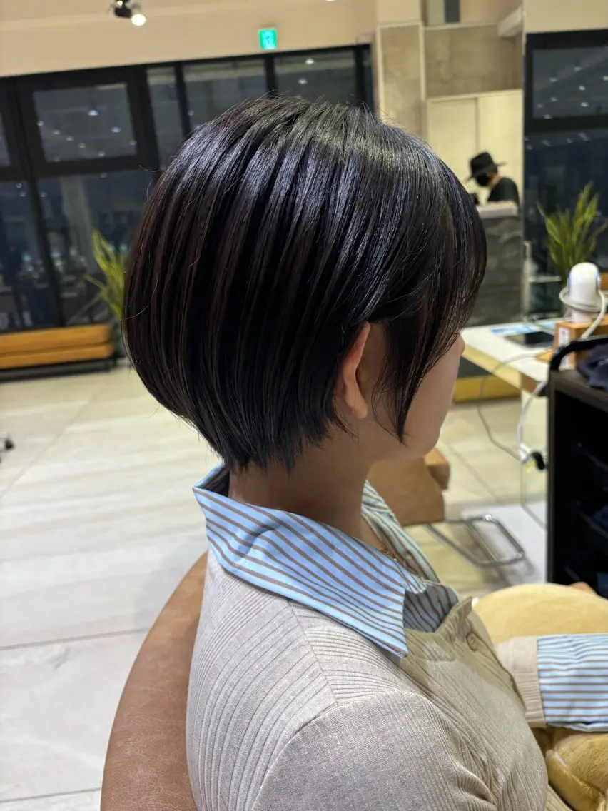 ショート カラー カット ヘアカラー トリートメント 【7月🉐メニュー】 ショート特化/荒砂のヘアスタイル
