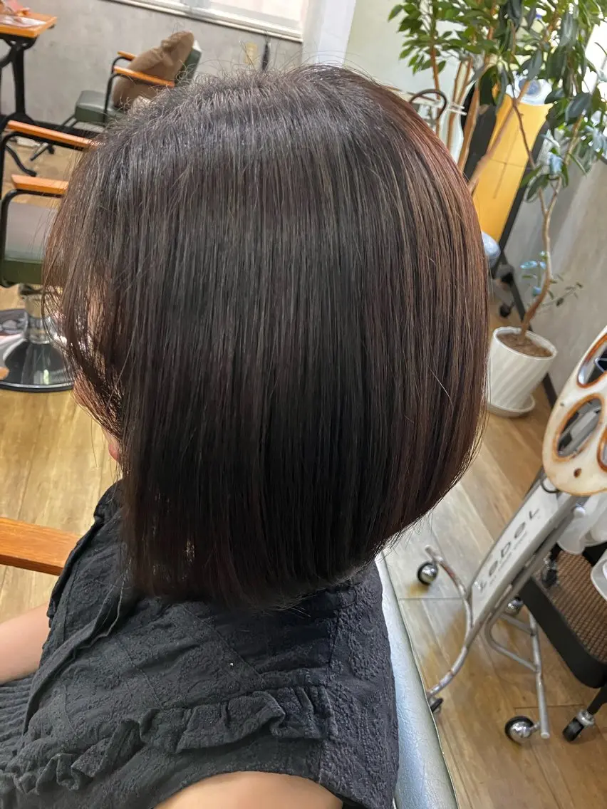 カラー ダークグレー ダークグレージュ グレージュ pifdesign ⭐︎mikikoのヘアスタイル
