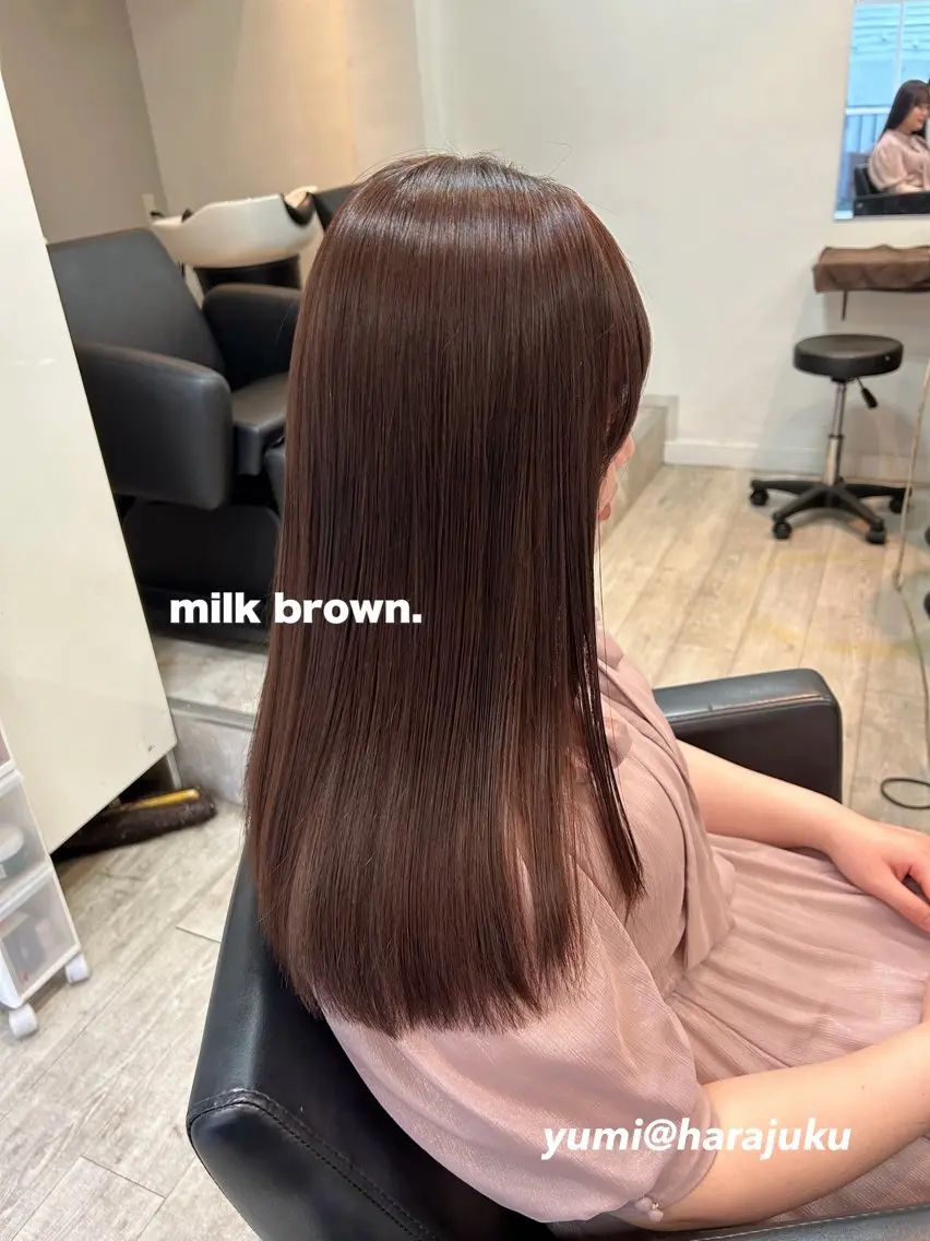 ロング カラー パーマ ヘアアレンジ メンズ ワット 原宿のヘアスタイル