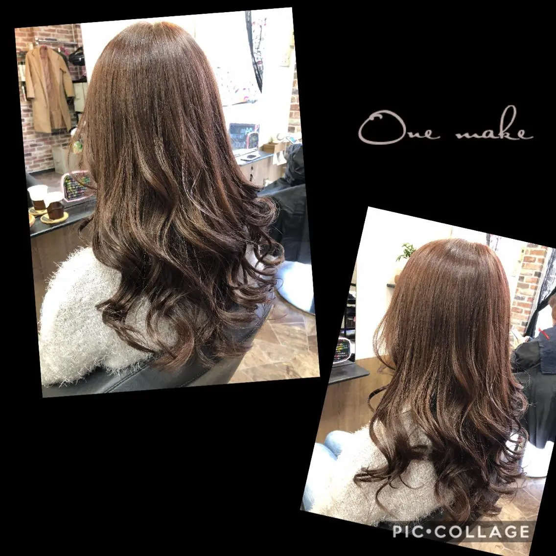 ロング カラー ヘアアレンジ ヘアセット ヘアサロンオスカー 岸和田蛸地蔵店のヘアスタイル