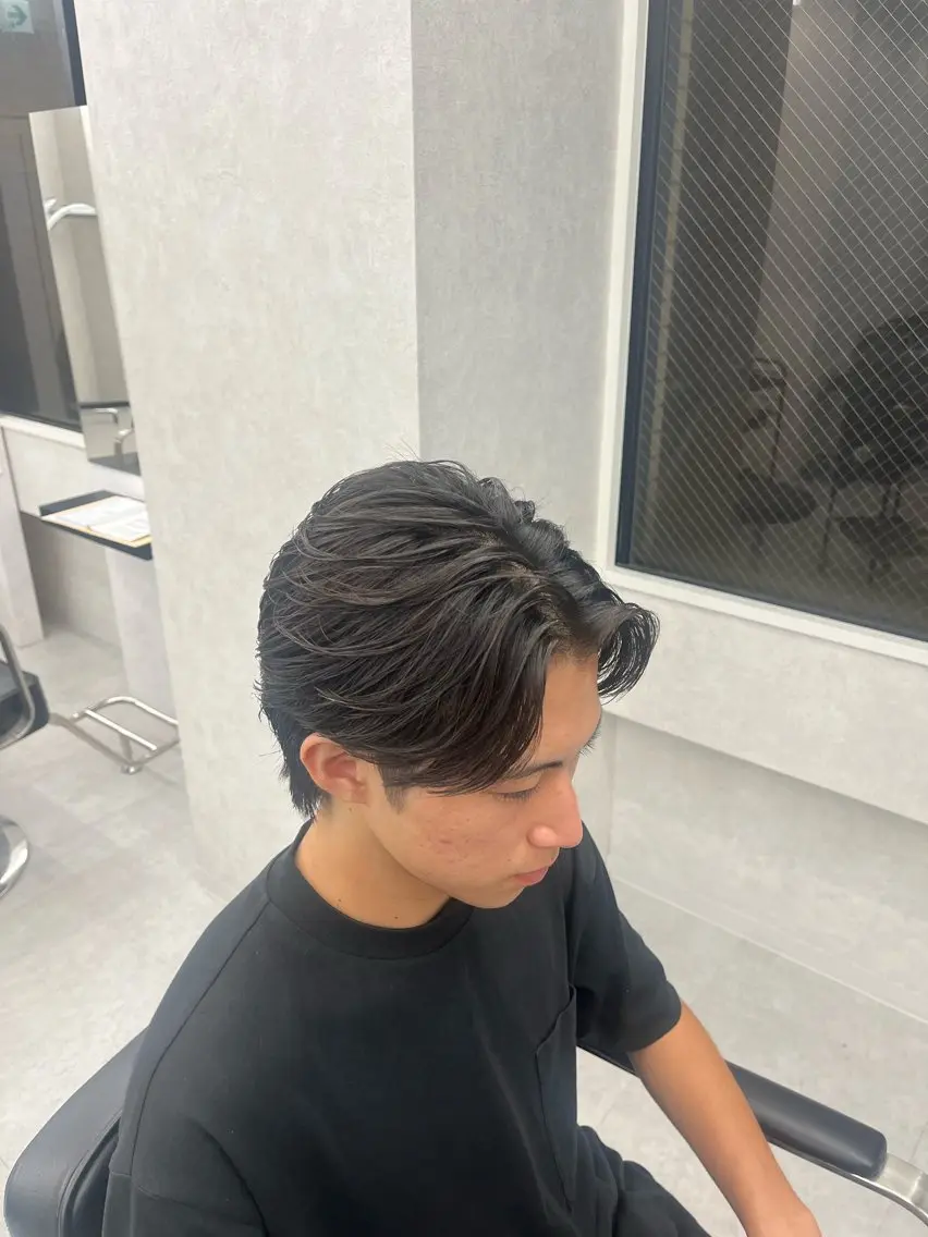 パーマ メンズ メンズパーマ ニュアンスパーマ 齊藤 大地のヘアスタイル