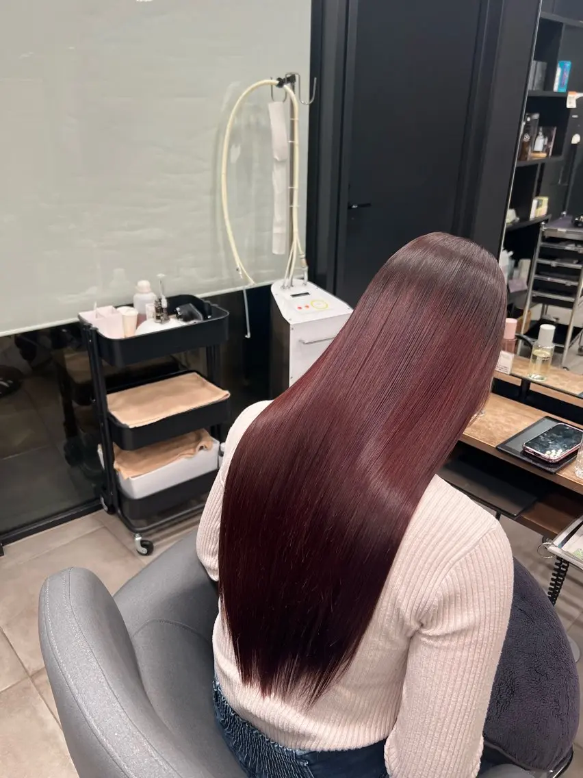 ロング ヘアカラー 🫧透明感カラー 艶髪MAYA🎀のヘアスタイル