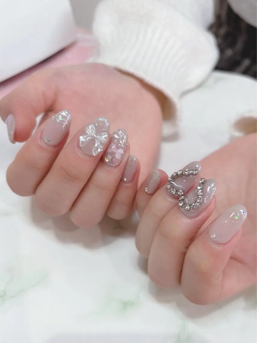 ネイル ガーリー ブライトサロン🩷 田嶋日向子💅✨のネイルデザイン