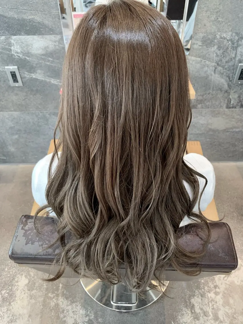 ロング カラー 塚本 昂のヘアスタイル