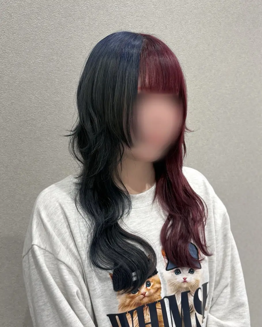 ロング カット ヘアカラー レイヤーカット/ ヘアカラー/RENAのヘアスタイル