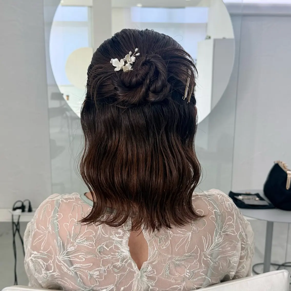 ヘアアレンジ ヘアセット niw yuiのヘアスタイル