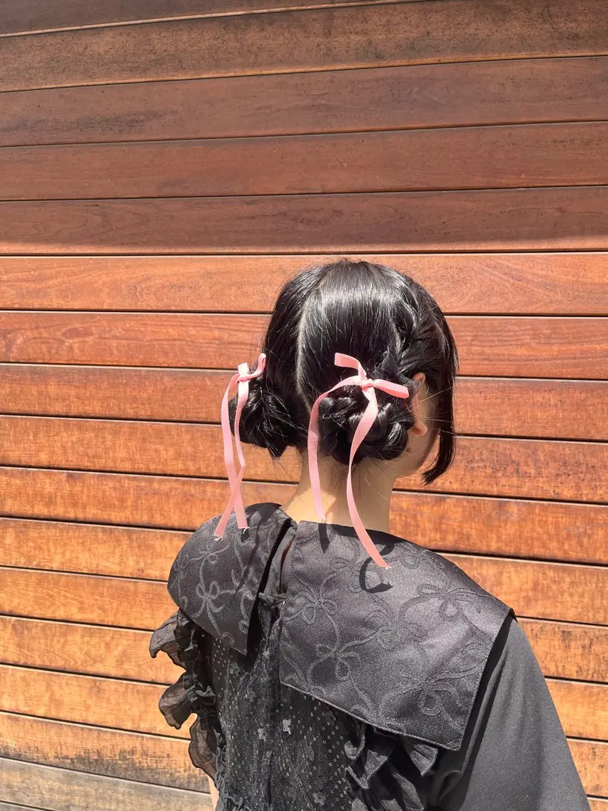 ヘアアレンジ ヘアセット 誰もが憧れる艶髪✨ /アレンジヘア🎀のヘアスタイル