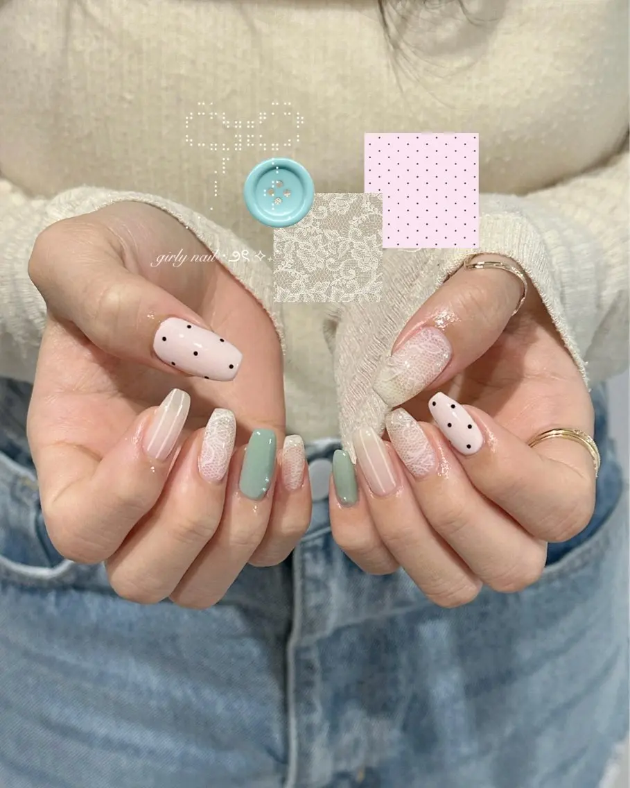 【オフあり】持ち込みシンプルネイルの写真