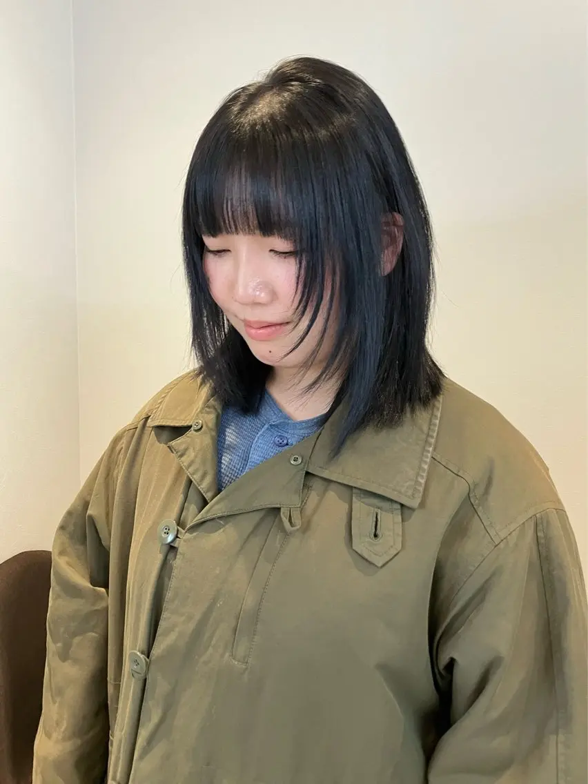 ミディアム カット ヘアカラー NORI ☆のヘアスタイル