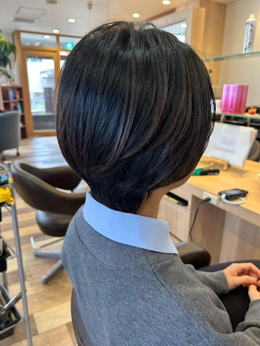 ショート ショートヘア Dali 新さっぽろ Ricoのヘアスタイル