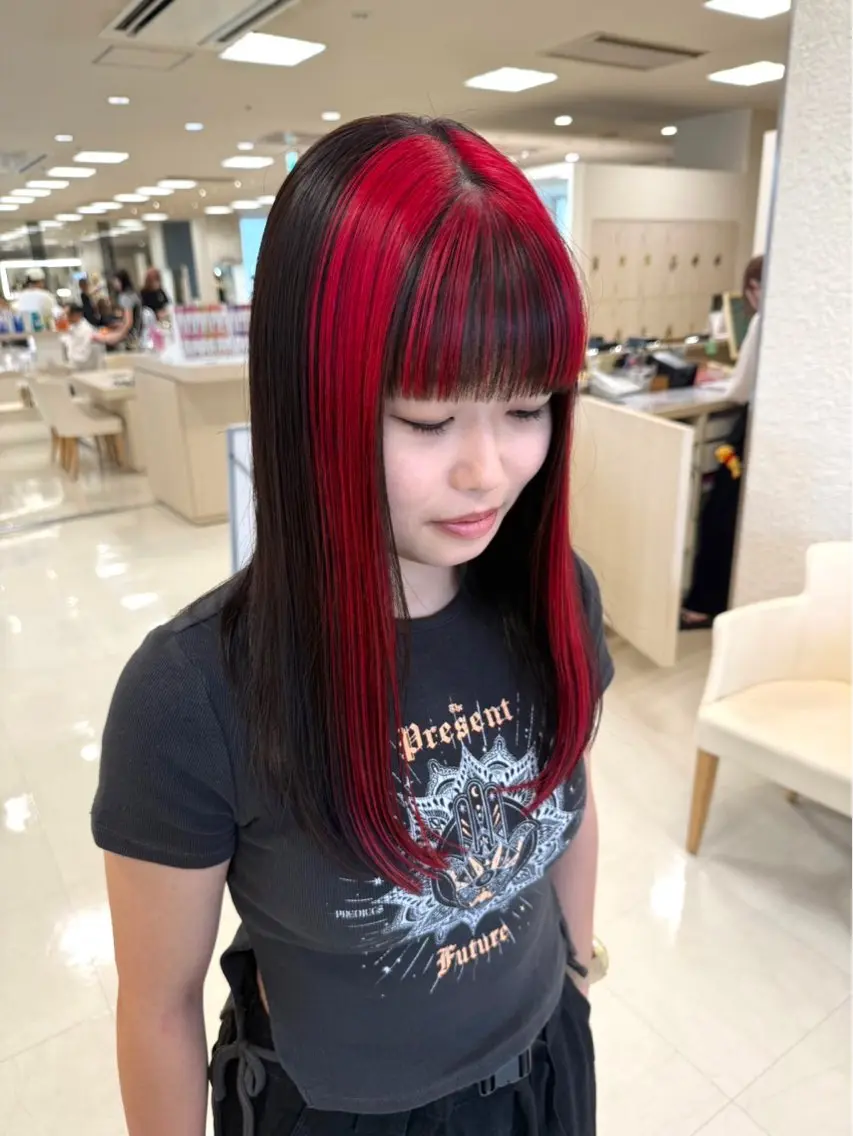 カラー ヘアカラー デザインカラー/メ イク/平塚/Aikaのその他イメージ