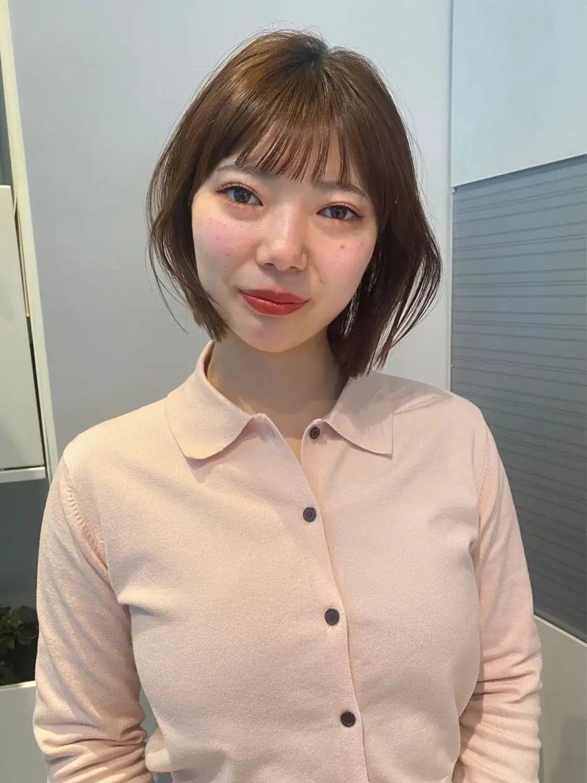 ショート カラー カット ヘアカラー トリートメント mai / linoah˚✧のヘアスタイル
