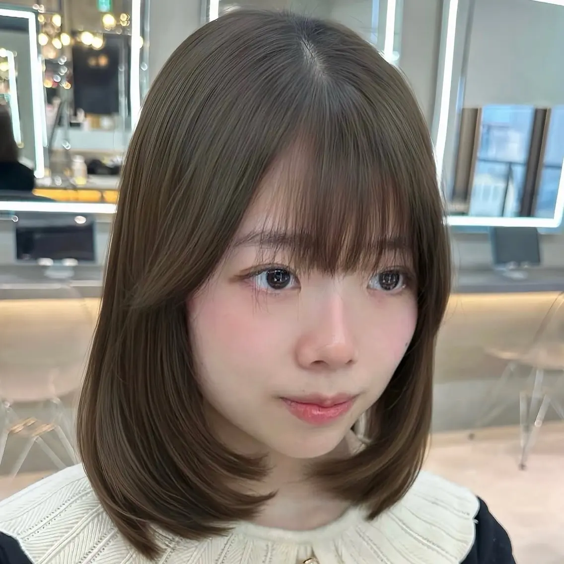 ミディアム 🎀Rimi୨୧ 【♡layer♡】のヘアスタイル