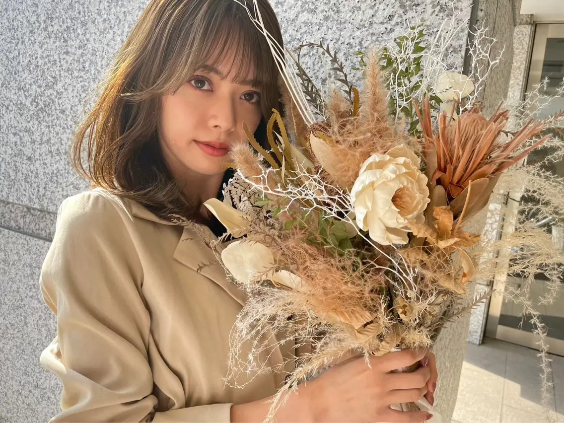 ロング カラー ブリーチ イルミナカラー ブリーチなしカラー 髪質改善 レイヤーカット カット ヘアカラー トリートメント 🌈髪質改善💕 縮毛矯正✨青木まで✨のヘアスタイル